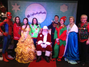 Personnage de Noël - Super héros