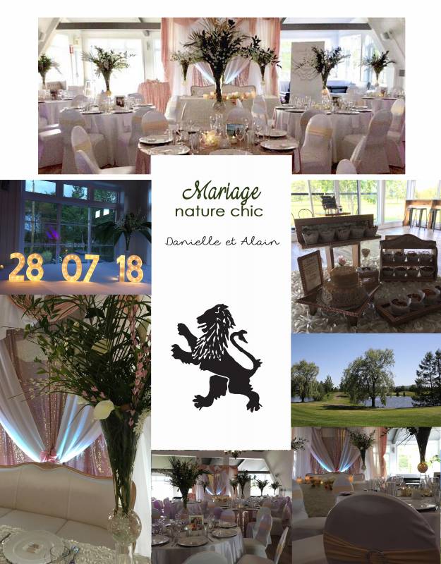 Coordination de mariage - décors - animation - planification de mariage