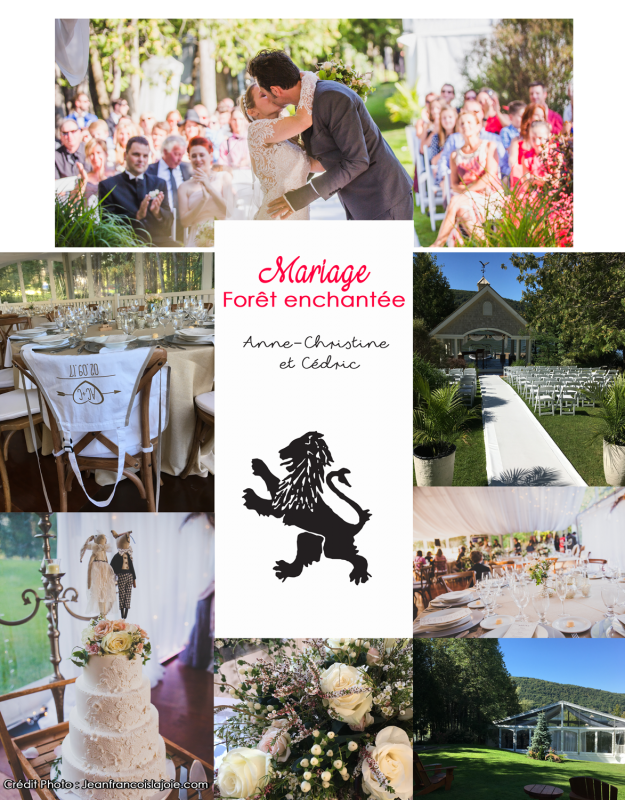 Coordination de mariage - décors - animation - planification de mariage