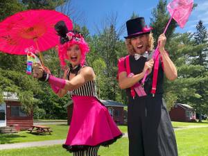 Événement entreprise, amuseur public