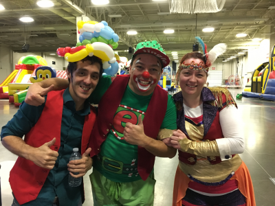 Clowns, maquilleuses et caricaturistes