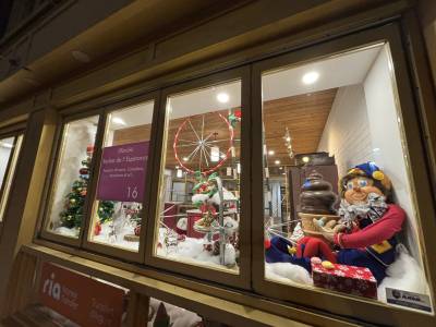Parcours de Noël - Décors & vitrines 