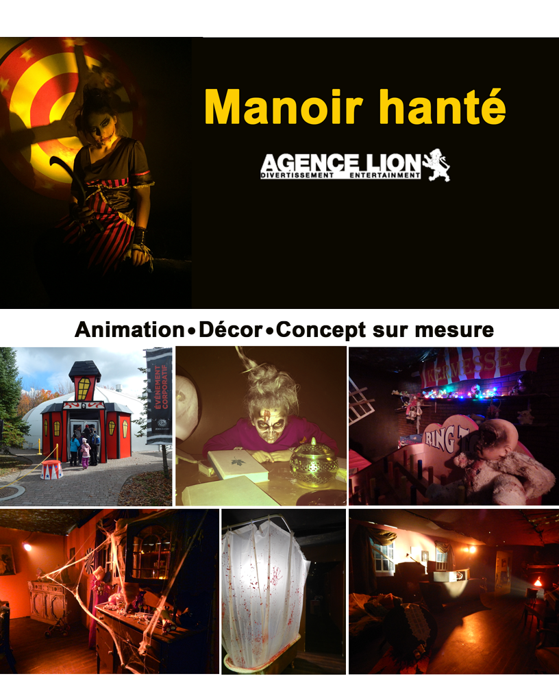 événement - Halloween - animation - manoir hanté