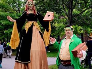 Événement entreprise, amuseur public