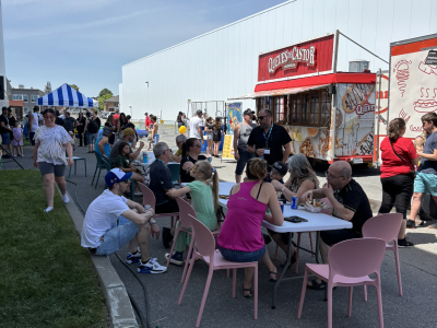 Fête d'entreprise et porte ouverte