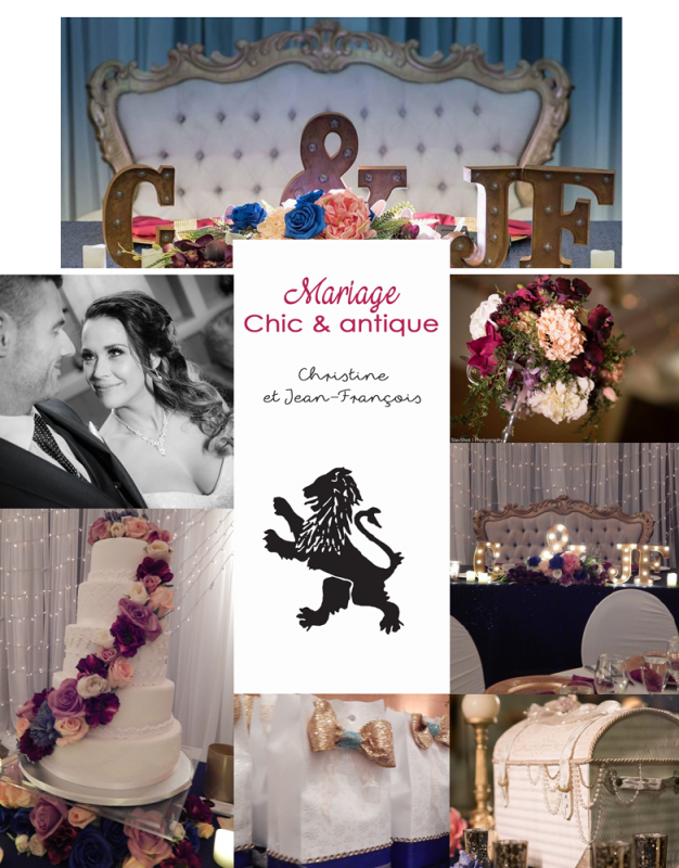 Coordination de mariage - décors - animation - planification de mariage